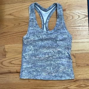 Cropped cool racerback